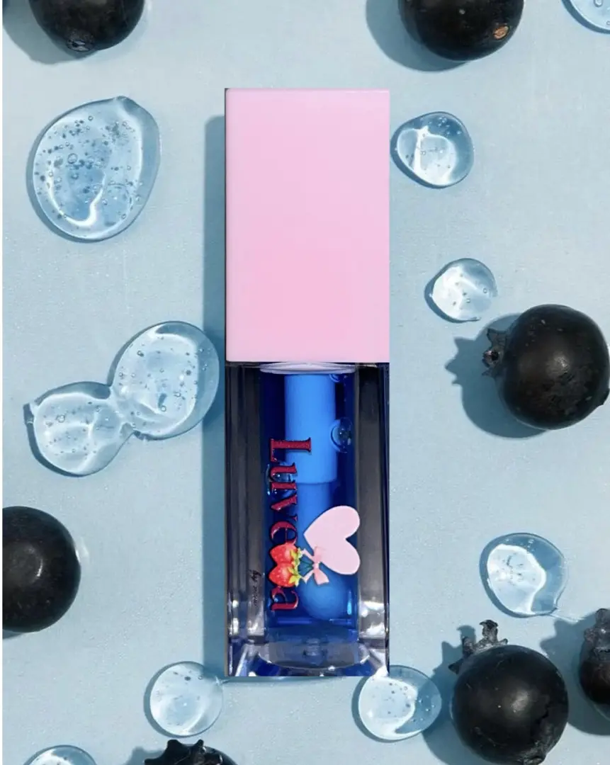777 blueberry lip oil